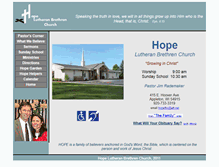 Tablet Screenshot of hopelbc.com